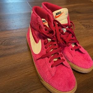 Pink Nikes - never worn